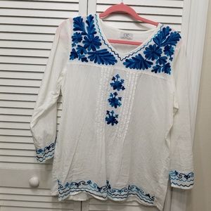 peasant type blouse